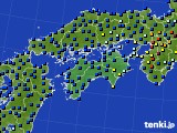 四国地方のアメダス実況(日照時間)(2018年10月26日)
