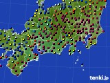 東海地方のアメダス実況(日照時間)(2018年11月01日)
