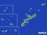 沖縄県のアメダス実況(日照時間)(2018年11月01日)