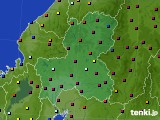 岐阜県のアメダス実況(日照時間)(2018年11月02日)