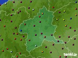 群馬県のアメダス実況(日照時間)(2018年11月03日)