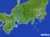 東海地方のアメダス実況(降水量)(2018年11月04日)