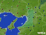 大阪府のアメダス実況(日照時間)(2018年11月04日)