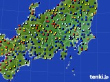 関東・甲信地方のアメダス実況(日照時間)(2018年11月05日)