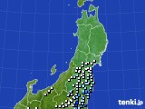 東北地方のアメダス実況(降水量)(2018年11月06日)