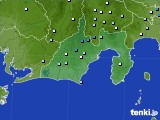 静岡県のアメダス実況(降水量)(2018年11月06日)