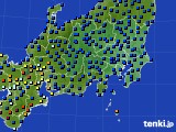 関東・甲信地方のアメダス実況(日照時間)(2018年11月06日)