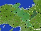 京都府のアメダス実況(日照時間)(2018年11月06日)