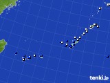 2018年11月06日の沖縄地方のアメダス(風向・風速)