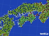 2018年11月08日の四国地方のアメダス(日照時間)