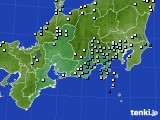 東海地方のアメダス実況(降水量)(2018年11月09日)