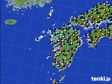 九州地方のアメダス実況(日照時間)(2018年11月09日)