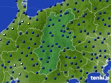 長野県のアメダス実況(日照時間)(2018年11月09日)