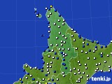 2018年11月09日の道北のアメダス(風向・風速)