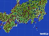 東海地方のアメダス実況(日照時間)(2018年11月10日)