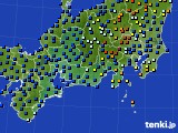 東海地方のアメダス実況(日照時間)(2018年11月12日)