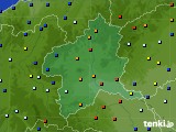 群馬県のアメダス実況(日照時間)(2018年11月12日)