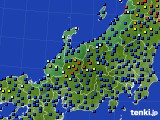 北陸地方のアメダス実況(日照時間)(2018年11月13日)