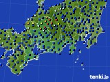東海地方のアメダス実況(日照時間)(2018年11月13日)
