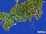 東海地方のアメダス実況(日照時間)(2018年11月15日)