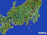 関東・甲信地方のアメダス実況(日照時間)(2018年11月16日)