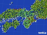 近畿地方のアメダス実況(日照時間)(2018年11月16日)