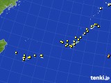 2018年11月19日の沖縄地方のアメダス(気温)
