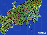 関東・甲信地方のアメダス実況(日照時間)(2018年11月20日)