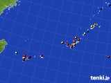 2018年11月21日の沖縄地方のアメダス(日照時間)