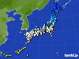 アメダス実況(気温)(2018年11月23日)