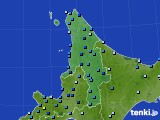 道北のアメダス実況(積雪深)(2018年11月24日)