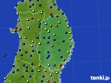 岩手県のアメダス実況(日照時間)(2018年11月24日)