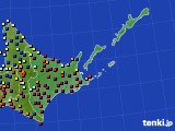 道東のアメダス実況(日照時間)(2018年11月26日)