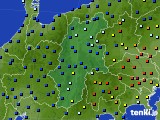 長野県のアメダス実況(日照時間)(2018年11月28日)