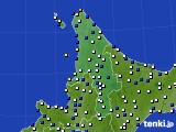 2018年11月28日の道北のアメダス(風向・風速)