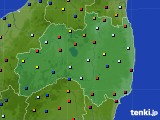2018年11月29日の福島県のアメダス(日照時間)