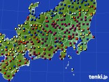 関東・甲信地方のアメダス実況(日照時間)(2018年11月30日)