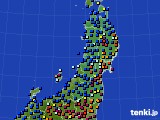 東北地方のアメダス実況(日照時間)(2018年12月01日)