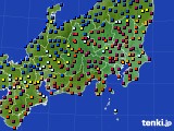 関東・甲信地方のアメダス実況(日照時間)(2018年12月01日)