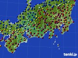 2018年12月01日の東海地方のアメダス(日照時間)