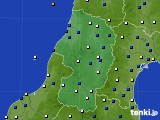 山形県のアメダス実況(風向・風速)(2018年12月01日)