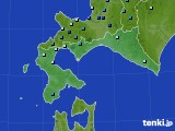 道南のアメダス実況(積雪深)(2018年12月02日)