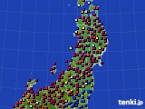 東北地方のアメダス実況(日照時間)(2018年12月02日)