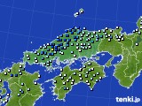 中国地方のアメダス実況(降水量)(2018年12月04日)