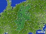 長野県のアメダス実況(風向・風速)(2018年12月04日)