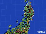 東北地方のアメダス実況(日照時間)(2018年12月05日)