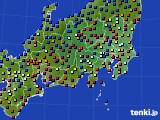 関東・甲信地方のアメダス実況(日照時間)(2018年12月05日)