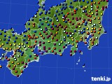 2018年12月05日の東海地方のアメダス(日照時間)