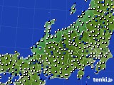 2018年12月05日の北陸地方のアメダス(風向・風速)