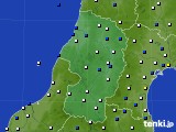 山形県のアメダス実況(風向・風速)(2018年12月05日)